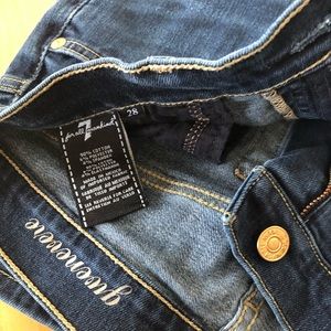 7 jeans, gwenevere, size 28